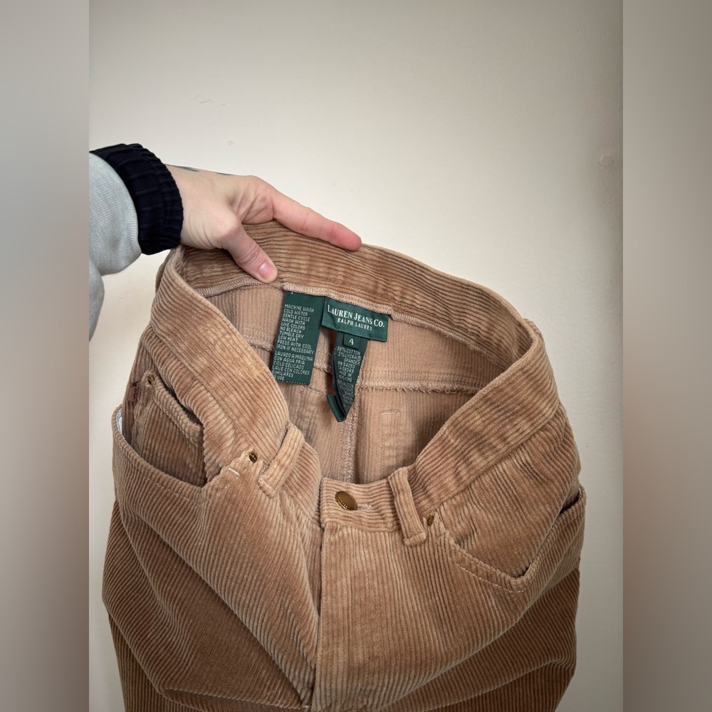 Ralph Lauren Corduroy Straight Leg Pants - Picture 8 of 8